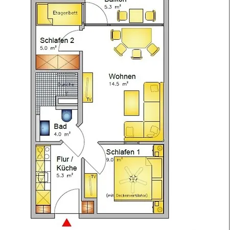 Apartmán - Haus E, App 0e0802 Heiligenhafen